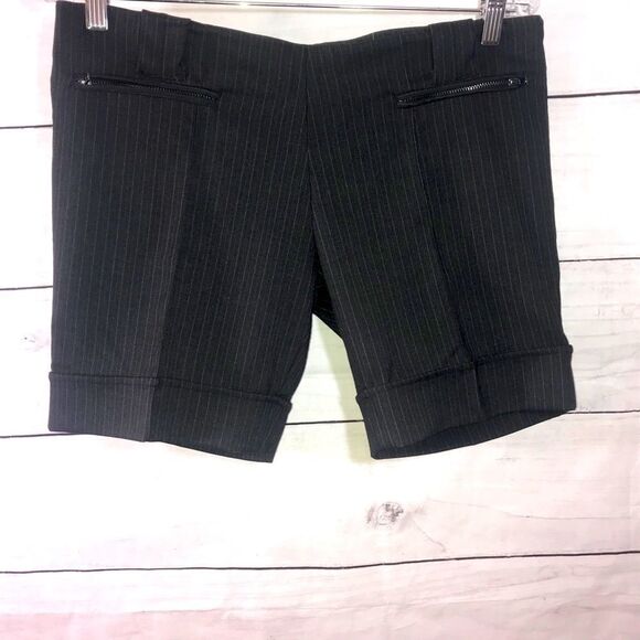 Angela Mele Milano Italian Cuffed Shorts-42/6 - Picture 2 of 7